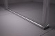 Ravak Matrix - Sprchové dveře dvoudílné 100 cm pravé MSD2-100 P, satin/čiré sklo