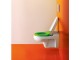 Laufen Flora Kids - WC Sedátko s poklopem pro závěsný klozet 820031, odnímatelné, softclose, bílá a zelená
