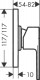 Hansgrohe Vernis Shape - Baterie sprchová pod omítku, s tělesem, chrom 71662000