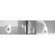 Mereo Kora - Sprchový kout, Lite, čtvrtkruh, 90 cm, R550, bílý ALU, sklo Grape