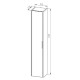 Mereo Vigo - Vigo, koupelnová skříňka vysoká 170 cm, bílá