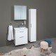 Mereo Vigo - Vigo, koupelnová skříňka vysoká 170 cm, bílá