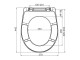 Alcadrain Pro více sérií - WC sedátko univerzální Softclose, Duroplast, bílá