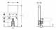 Geberit Monolith - Sanitární modul pro stojící WC, 101 cm, spodní přívod vody, bílá