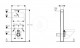 Geberit Monolith - Sanitární modul pro závěsné WC, 114 cm, spodní přívod vody, bílá
