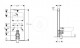 Geberit Monolith - Sanitární modul pro stojící WC, 114 cm, spodní přívod vody, bílá