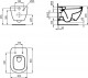 Ideal Standard Tesi - WC závěsný T007801