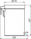 Ideal Standard IOM - Koš na WC 17,4 cm, nerez A9104MY