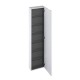 Ravak Balance - Vysoká skříňka 40x160 cm, SB 400, bílá/grafit