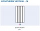 Koratherm VERTIKAL-M - Radiátor Vertikal-M typ 10, 1100/218